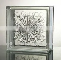 clear glass block for decoration