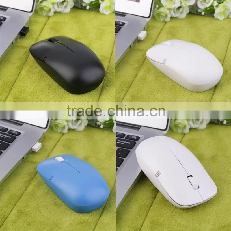 2.4 Ghz Wireless Optical Mouse 1000dBi Mice USB for PC Laptop G-136 with Short cut button Wholesale