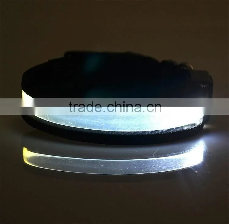 waterproof luminous LED collar light flash led dog leash for pet dog