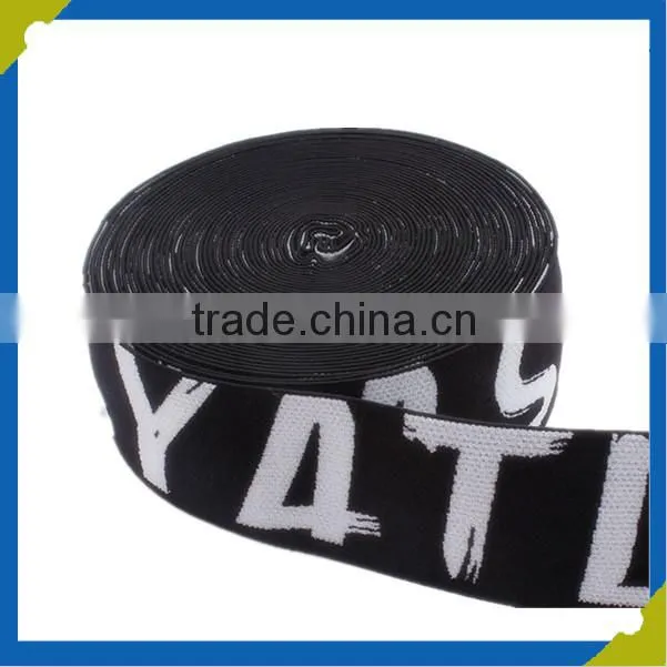 Men,women clothing elastic band HOT SALE fashion logo elastic webbing belt