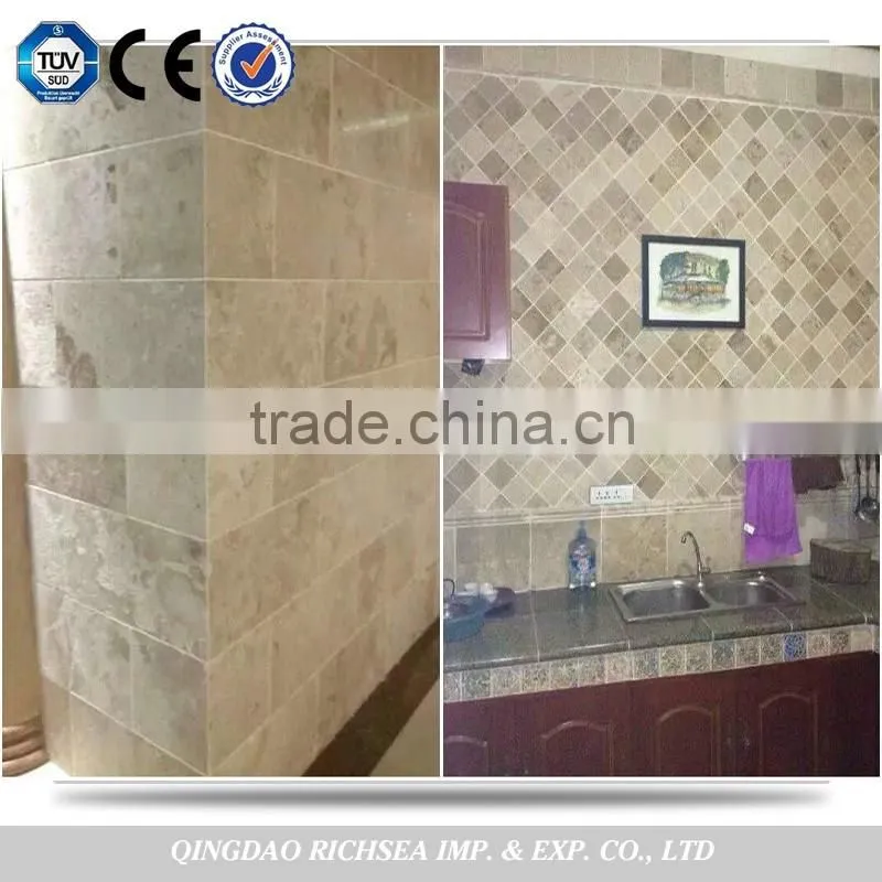 Dark color 60*60 travertine tiles