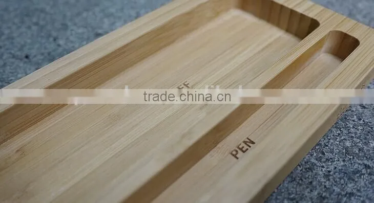Multifunctional bamboo mobile phone holder