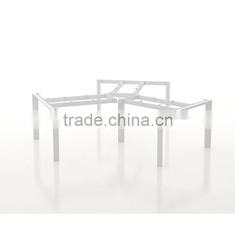 trend style staff workstation employee table 3 seats work station