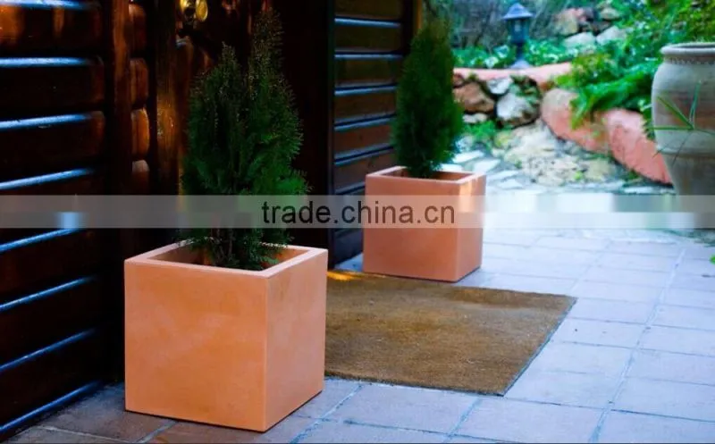 fiberglass planter Garden decorative flower pot