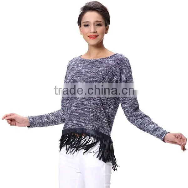 Good New Arrival Valentines Day Tassel Crop Tops