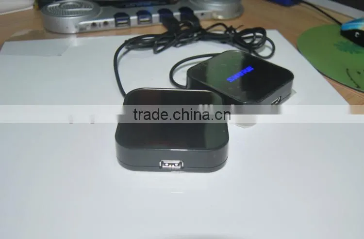Computer led logo 4 port usb hub with mirror as promotional gift