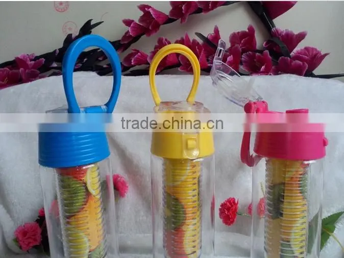 Fruit Infusion Water Bottle - Multiple Colors