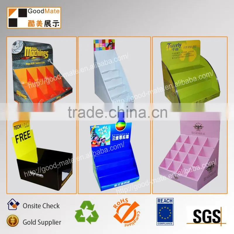 advertising brochure hook counter display boxes