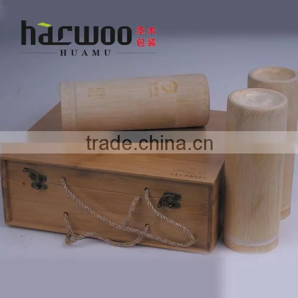 Ecological recyclable bamboo box,thai bamboo rice box