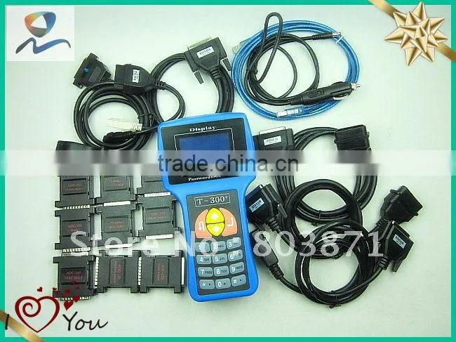 2013 V12.01 Car Key Pro Spanish&English Transponder T300 t code t300 key programmer locksmith tools