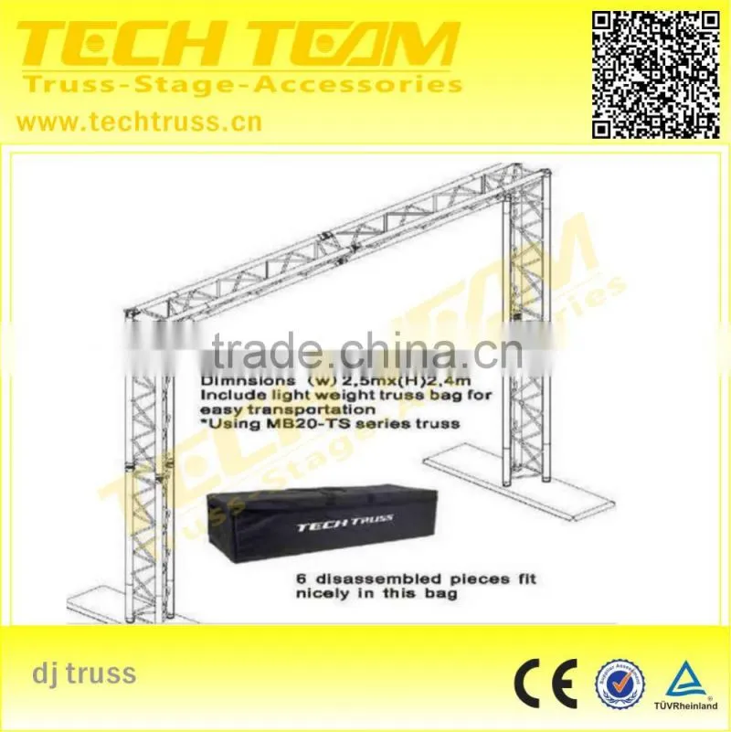 Protable DJ truss stand easy to assemble ,truss stands lighting stand