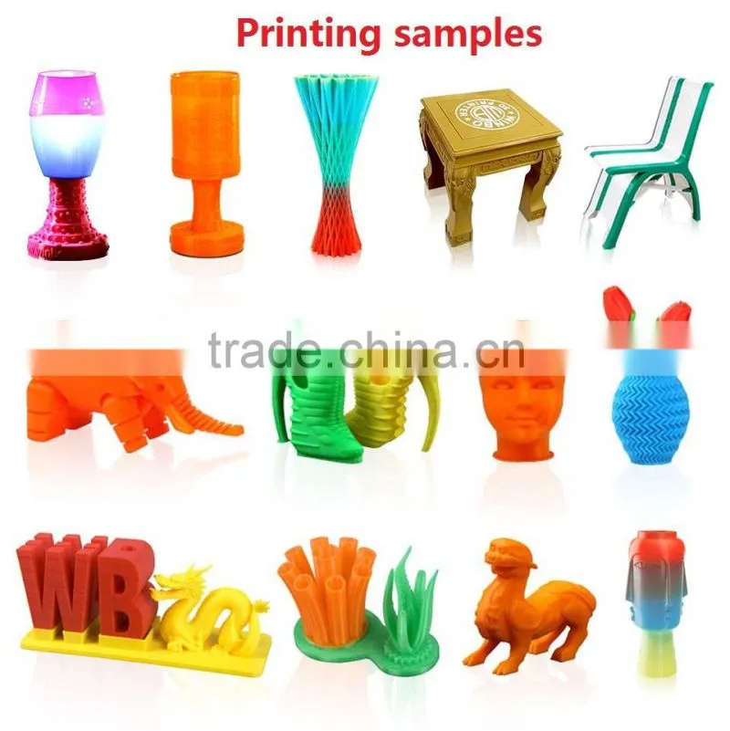 2016 DIY digital 3d printer pen filament ABS Consumables 1.75mm plastic Rubber Consumables Material MakerBot/RepRap/UP/Mendel