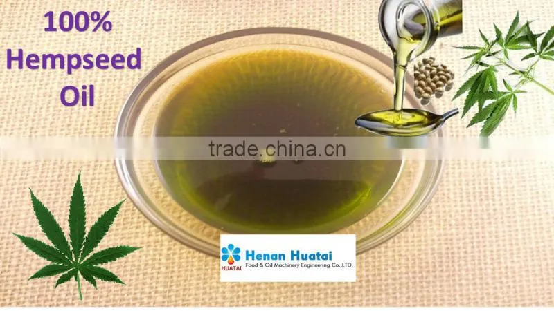 High output hemp oil press with CE
