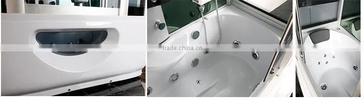 Best prices sex steam bath shower room, 2 person jetted tub shower combo