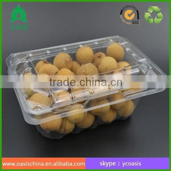 China wholesale disposable cherry tomatoes packaging box with lid