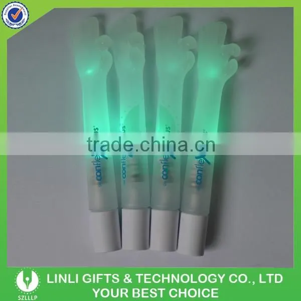 Advertising Led Light Up Hand Shaped Pens