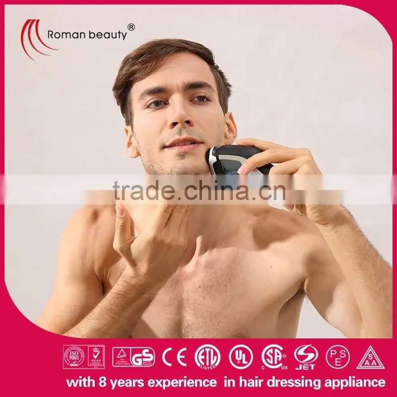 Professional Best sell men's shaver with 3 floating head