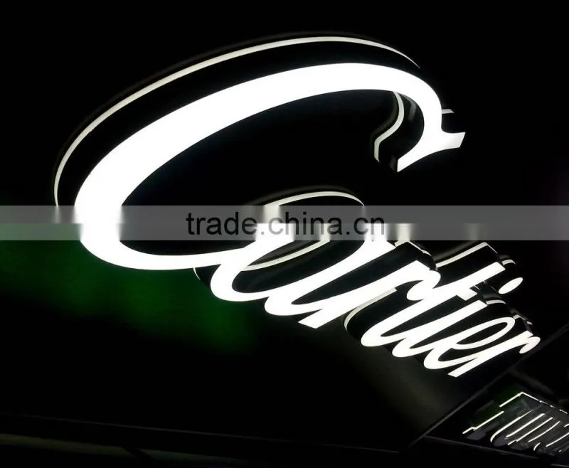 High light 3d mini advertising letter sign
