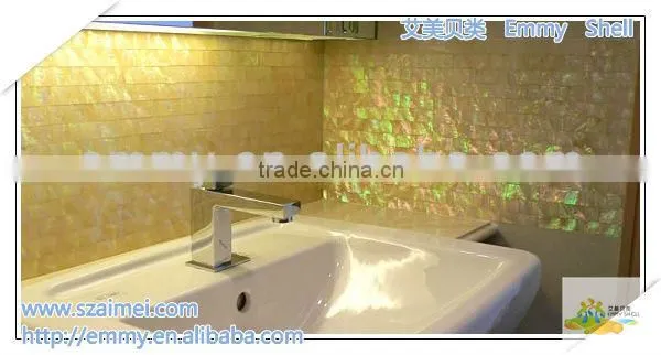 High quality natural abalone mother of pearl shell paper shell sheet shell laminate