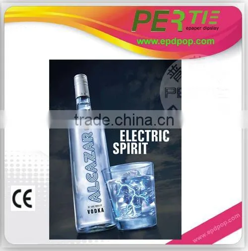 shelf price label pop displays counter display stand EL display shenzhen cosmetic pop display