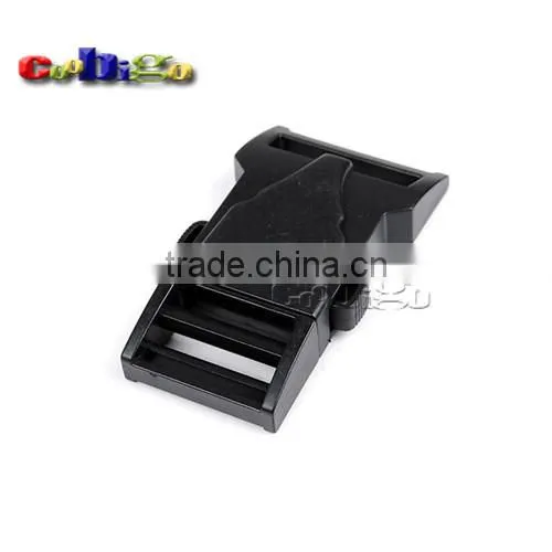1"x1-1/4" Webbing Side Release Buckle Plastic for Travel Student Leisure Bag #FLC412-B