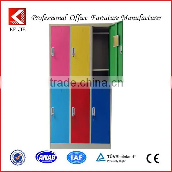 Modern Design Steel College Locker/ Cheap Storage Metal Locker Bins/ Cabin Locker