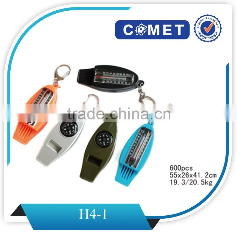 good quality mini plastic whistle compass ,pocket compass ,gift compass