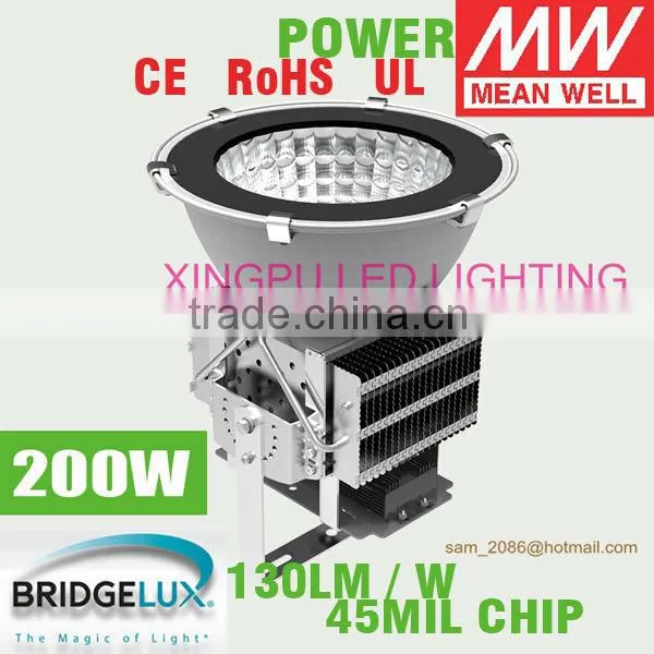 High power 200w led high bay light fixture