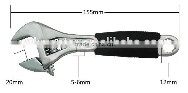 K-Master tools 6"/150mm adjustable wrench adjustable torque wrench spanner