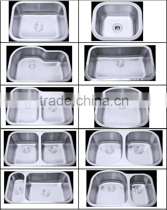 Cupc Utility Stainless Steel 50/50 Double Bowl Undermounted Sink for Kitchen