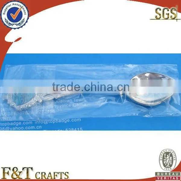 Custom tourist metal souvenir personalized spoon