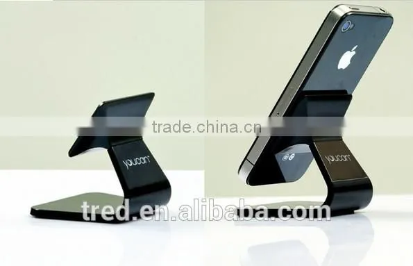 Super high quality micro suction phone holder, ABS cell phone stand