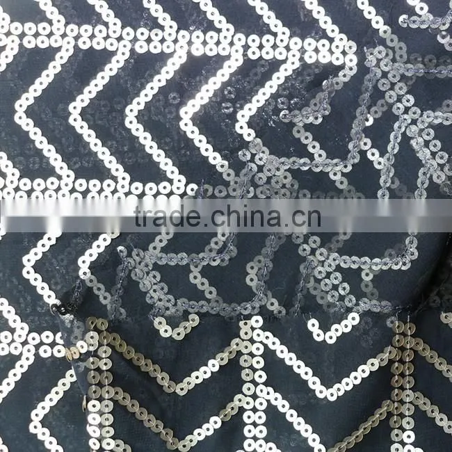 polyester chiffon fabric gold sequin fabric polyester chiffon