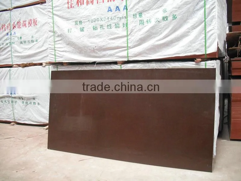 black film coated plywood phenolic film faced shuttering plywood for construction