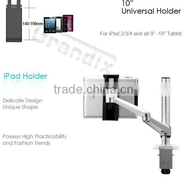 Adjustable height adjustable ergonomic monitor stand