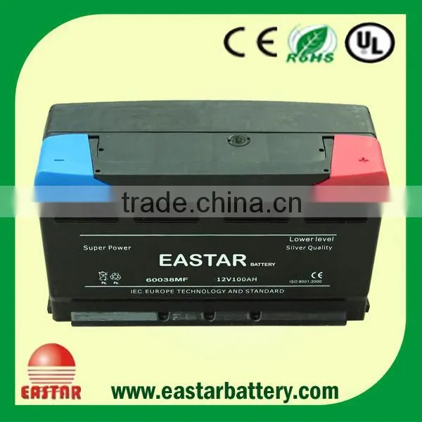 JIS/DIN Standard 12v 150ah car battery company suppliers