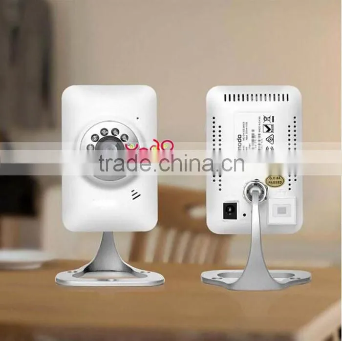 Waterproof Two-way 720P Indoor Wireless Wifi Network Security Camera Webcam Wifi IP Camera Security Camera SystemWhite