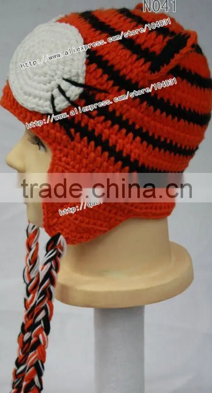 crochet hats tiger hat with cat ears tiger crochet beanie