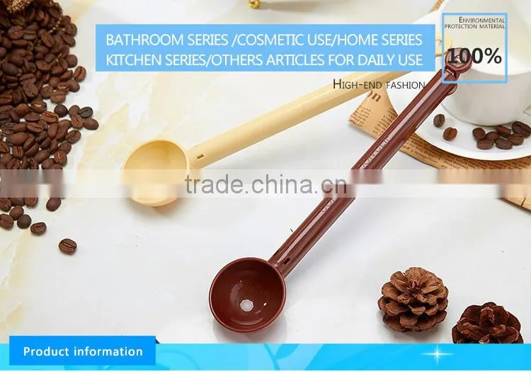Ice Cream Tea Coffee Handled Long Handle Spoons plastic spoon Tableware Flatware