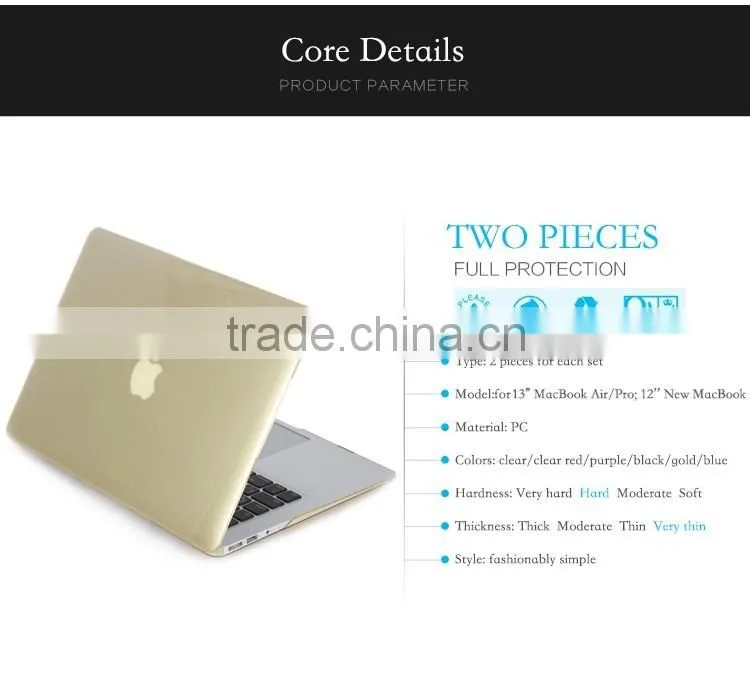 Latest Laptop Accessories 13 inch PC Cover Case for Macbook Air