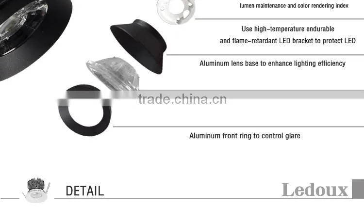New fashion 9w cob LED chandelier ceiling lamp