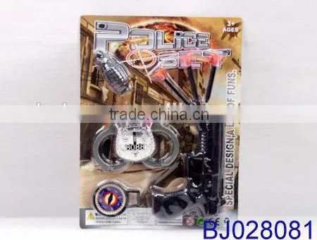 Funny kid toy police gun toy plastic sniper gun