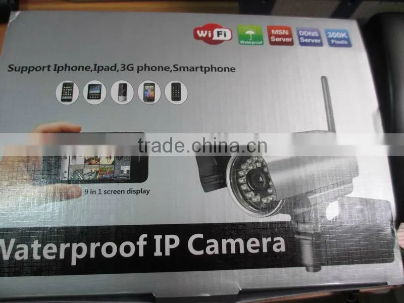 smart outdoor cctv camera for alarm system