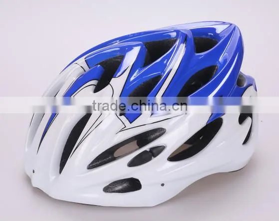China wholesale PC in-mold bicycle helmet (with 21 air vents ) with high quality for adult
