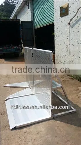 China Aluminum concert barricade factory with best price