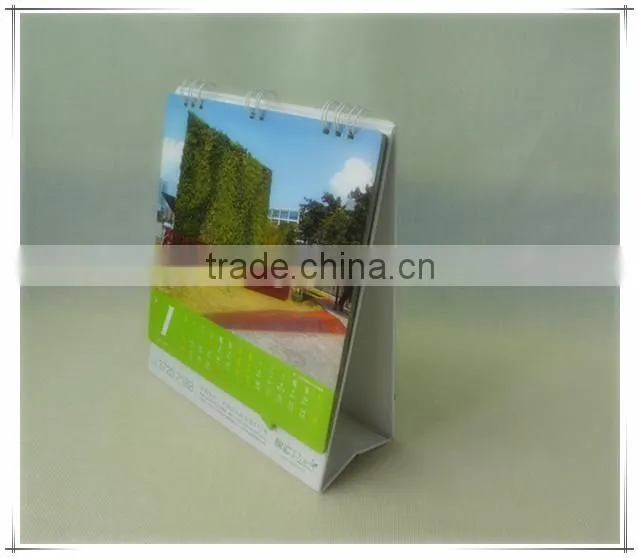 Hot sale business desk calendar table calendar custom printing OEM service