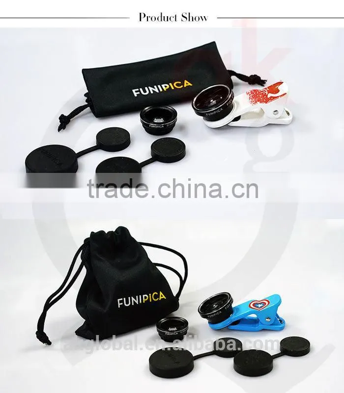 3 in 1 Mobile Lens Smartphone Lens,Zoom Lens for Mobile Phone,Mobile Phone Lens