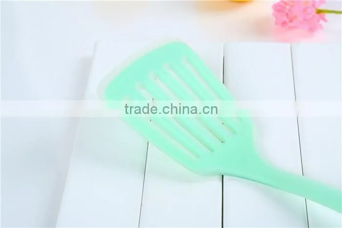 kitchen silicone spatula cooking pizza slotted spatula, High Quality Slotted Turner, Eco-friendly Slotted Turner