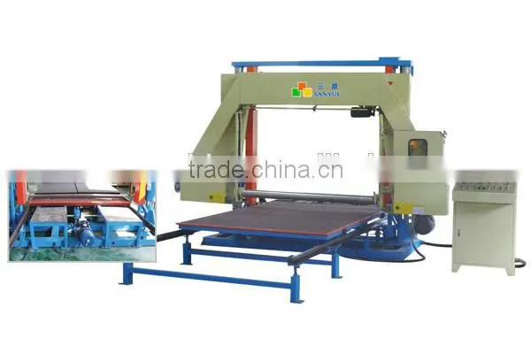 Adopt Delta Frequency Inverter Horizontal Sponge Cutting Machine