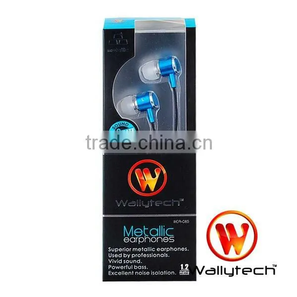 Hot sale Metal in-Ear Earphones for iPod/MP3/MP4